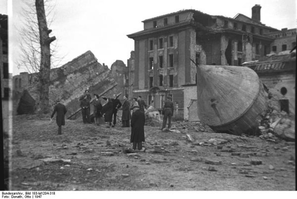 Der Führerbunker after the war
